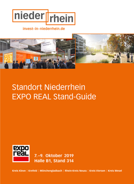 Standort Niederrhein EXPO REAL Stand-Guide