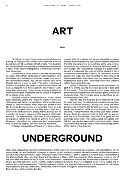 Vlady Art Underground (PDF)