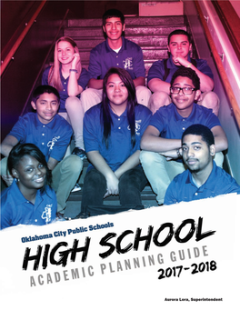 High School Academic Planning Guide 2017-2018