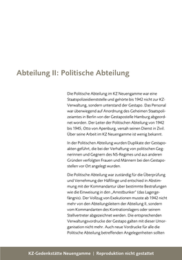 Politische Abteilung