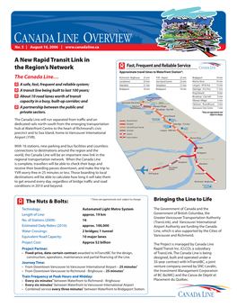 Canada Line Overview