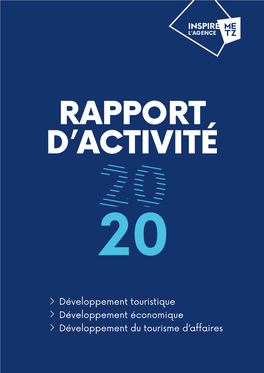 Télécharger Le Rapport D'activité 2020 De L'agence Inspire Metz