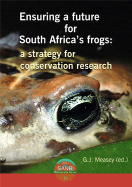 1 South African Amphibians Nov 2010.Indd