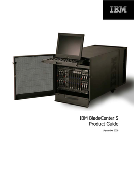 IBM Bladecenter S Product Guide