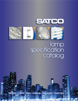 Lamp Specification Catalog