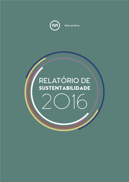 Relatório De Sustentabilidade 2016