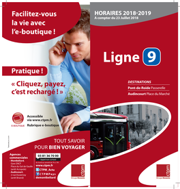 CTPM Fiche Horaires Hiver LIGNE 9 110917.Indd