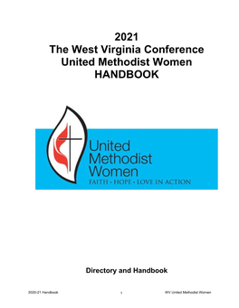 2021 Conference Handbook