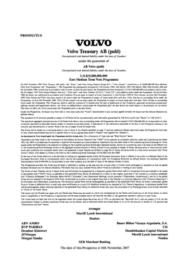 Volvo Treasury AB