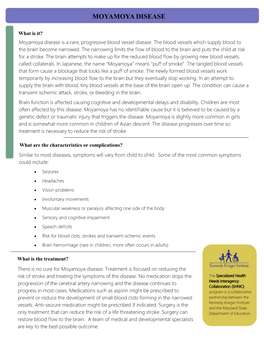 Moyamoya Disease