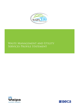 Waste Management and Utility Services Profile Statement