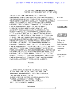 Case 1:17-Cv-02651-UA Document 1 Filed 04/12/17 Page 1 of 157