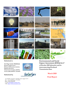 (ESIA) for 6Th March 2020 Final Report