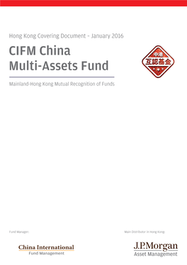 CIFM China Multi-Assets Fund