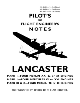 Lancaster Manual.Wps