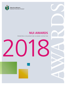 2018 NUI Awards Booklet