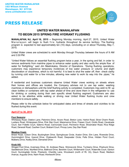 Press Release