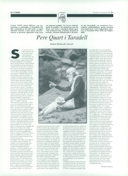 Pere Quart I Taradell