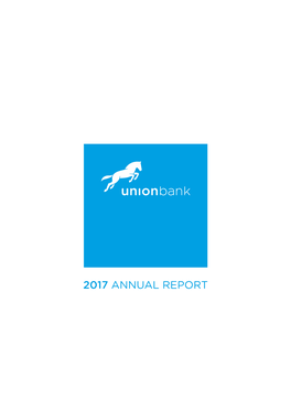 2017 Annual Report Table of Contents