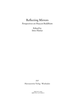 Reflecting Mirrors: Perspectives on Huayan Buddhism