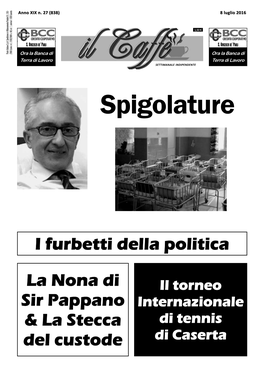 Caffè 27 Dell'8 Luglio 2016.Pub (Sola Lettura)