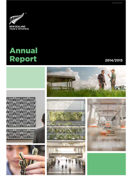 ANNUAL REPORT 2014/2015 NZTE’S Story 1