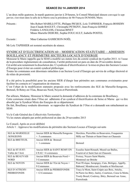 CR Du Conseil Municipal Du 14/01/14 (PDF 0.17 Mo )
