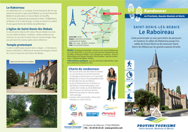 “Le Raboireau”, Départ Église De St-Denis-Lès-Rebais