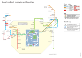 Buses from South Beddington and Roundshaw