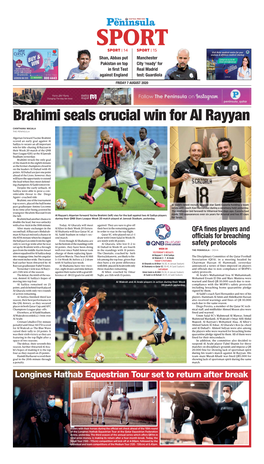 Brahimi Seals Crucial Win for Al Rayyan