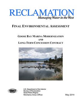 Final Environmental Assessment