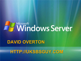 Microsoft Windows Server Codename