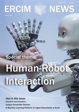 Human-Robot Interaction