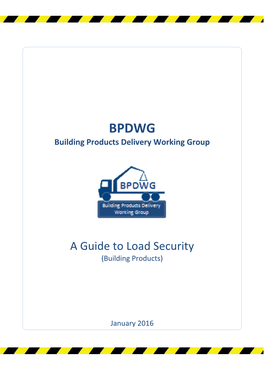 A Guide to Load Security (Building Products)