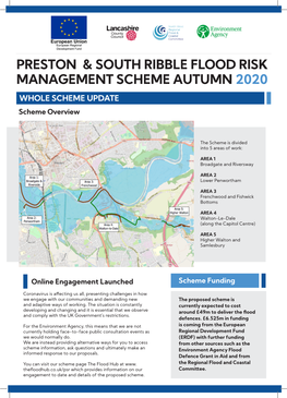 Preston and South Ribble Flood Risk Management Scheme Newsletter