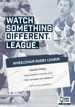 Wheelchair Rugby League
