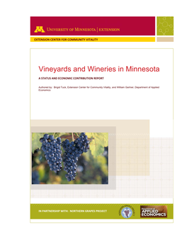 Vineyards and Wineries in Minnesota