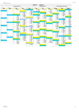 CALENDARIO 2011 Progetto