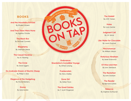 On Tap Books