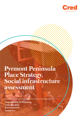 Pyrmont Peninsula Place Strategy, Social Infrastructure Assessment