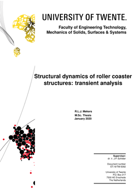 Structural Dynamics of Roller Coaster Structures: Transient Analysis