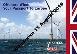 Offshore Wind: Your Passport to Europe 2019