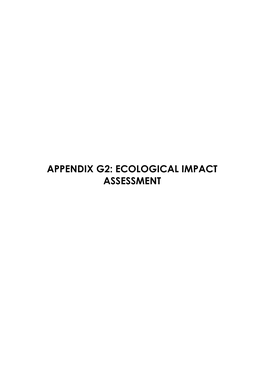 Appendix G2: Ecological Impact Assessment Hugosdale Farm (Re/141) Dam 2 Expansion, Greyton, Western Cape Province