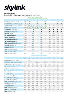 Coronavirus Timetables 21.6 & 28.6 Indigo Etc.Indd