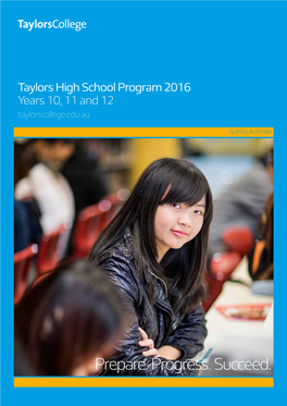 Prepare. Progress. Succeed. Welcome to Our Modern International High School in the Exciting City of Sydney