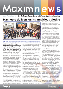 Manifesto Delivers on Its Ambitious Pledge