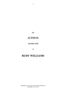 Rudy Williams