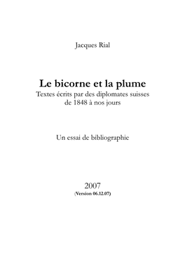 Un Diplomate Suisse À Bucarest / René De Weck ; Éd