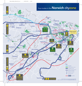 Bus Routes in the Norwich Cityzone
