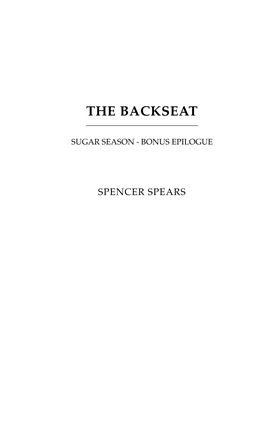 The Backseat –